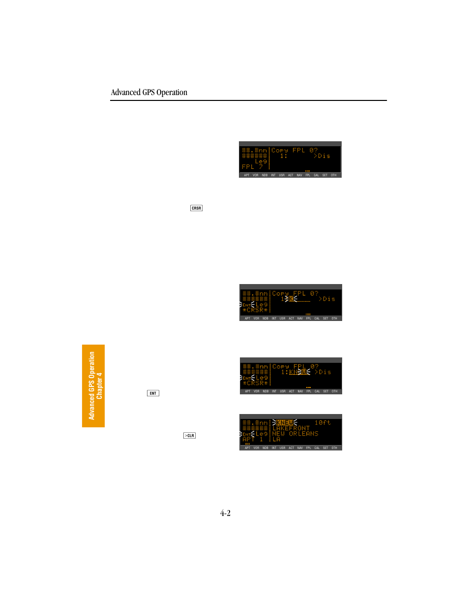 Advanced gps operation 4-2 | BendixKing KLN 89B - Pilots Guide User Manual | Page 113 / 246