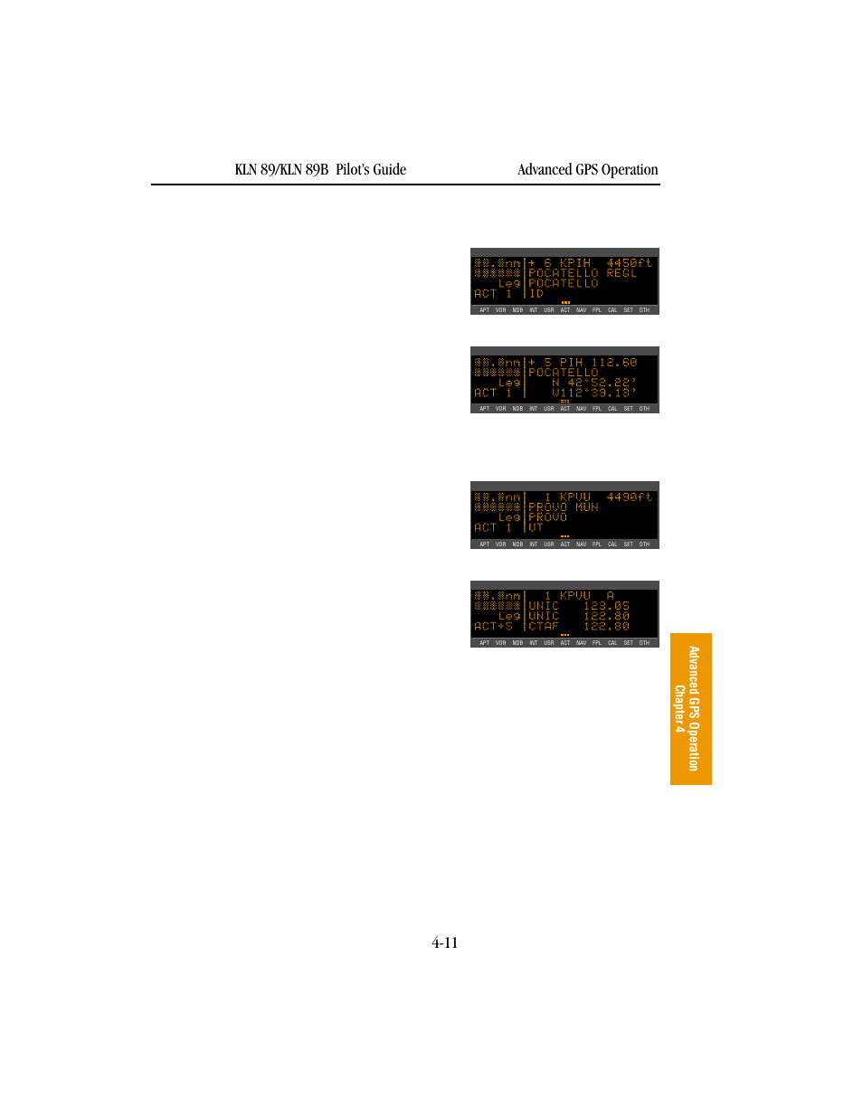 Combining direct to and flight plan operation | BendixKing KLN 89B - Pilots Guide User Manual | Page 122 / 246