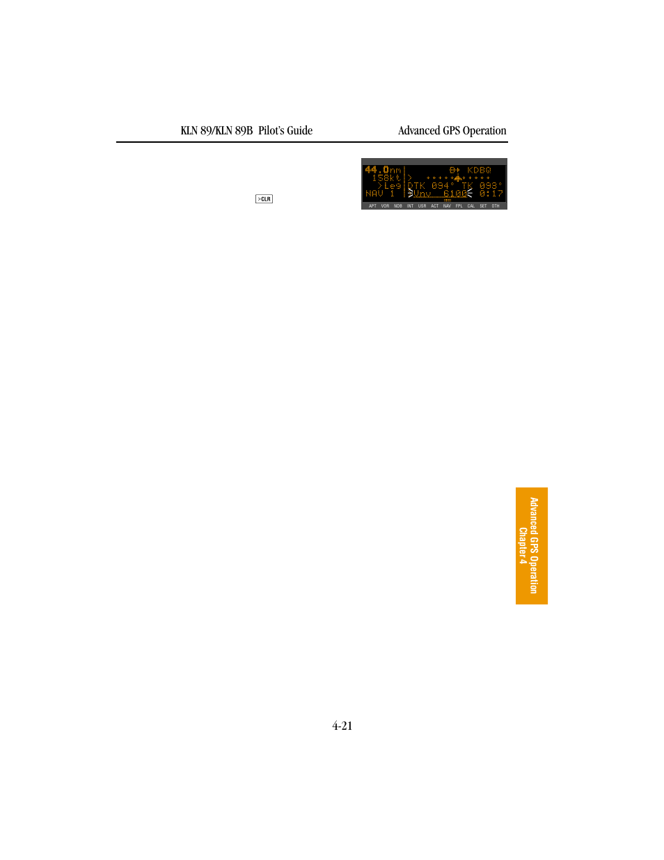 BendixKing KLN 89B - Pilots Guide User Manual | Page 132 / 246