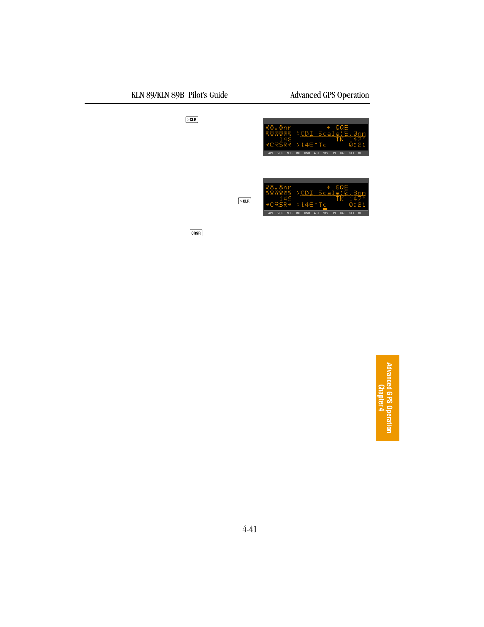 BendixKing KLN 89B - Pilots Guide User Manual | Page 152 / 246