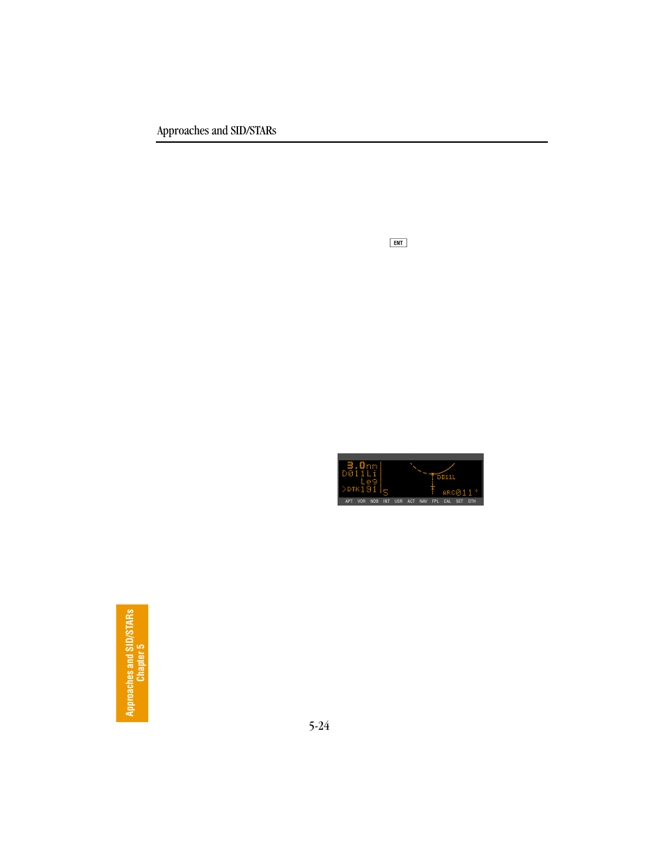 Approaches and sid/stars 5-24 | BendixKing KLN 89B - Pilots Guide User Manual | Page 183 / 246