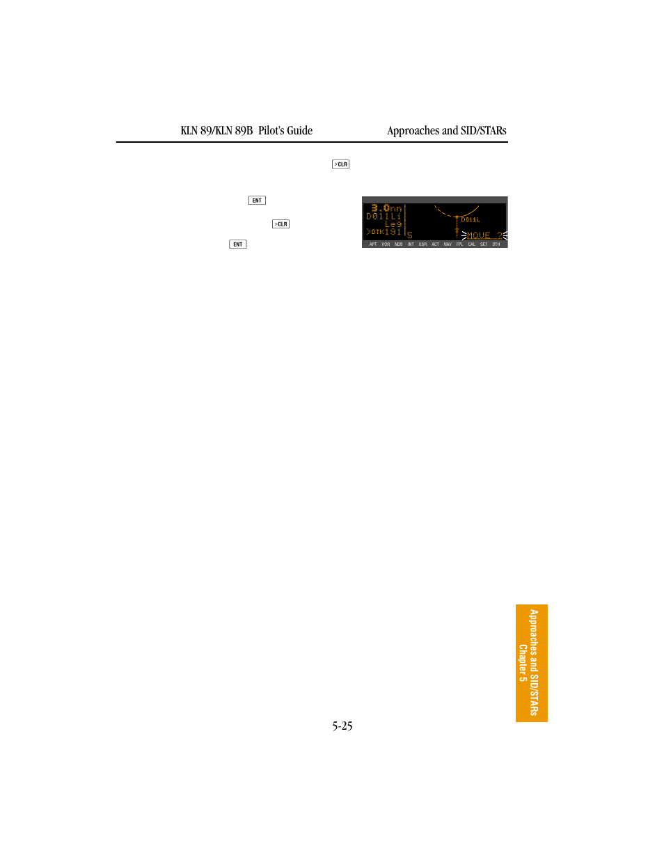 BendixKing KLN 89B - Pilots Guide User Manual | Page 184 / 246