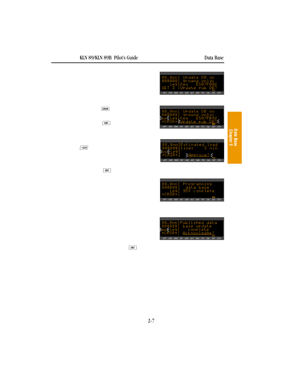 BendixKing KLN 89B - Pilots Guide User Manual | Page 33 / 246