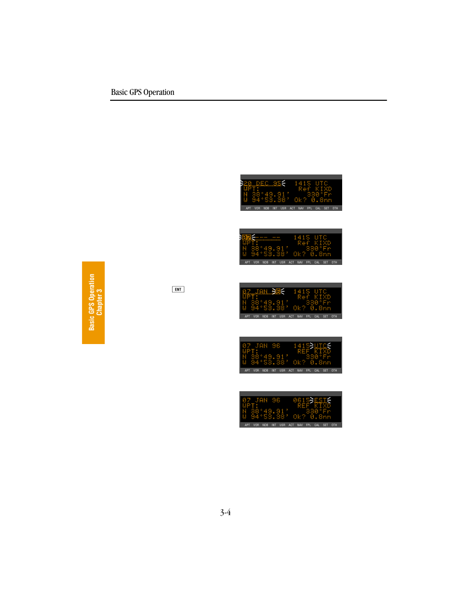 Basic gps operation | BendixKing KLN 89B - Pilots Guide User Manual | Page 41 / 246