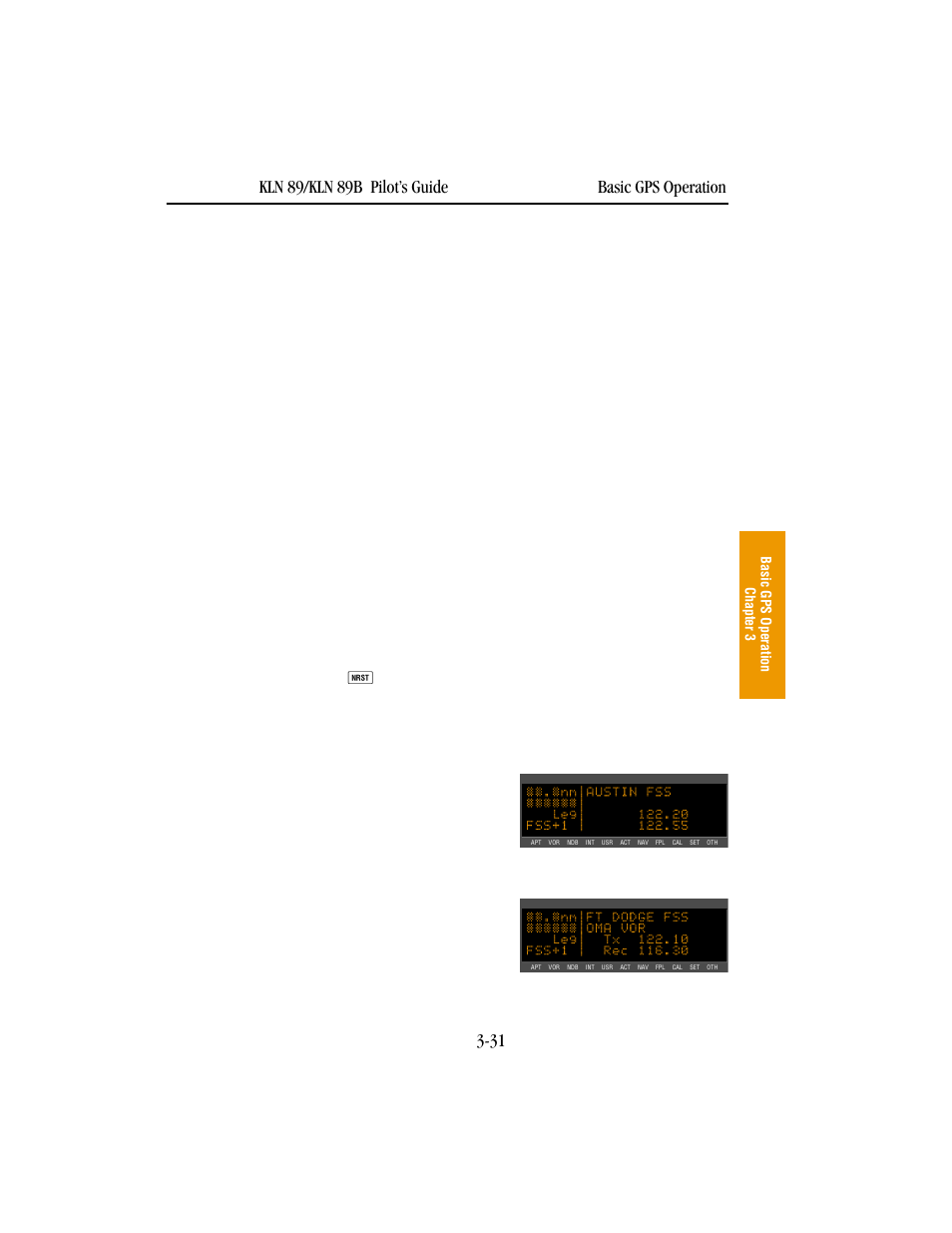 BendixKing KLN 89B - Pilots Guide User Manual | Page 68 / 246