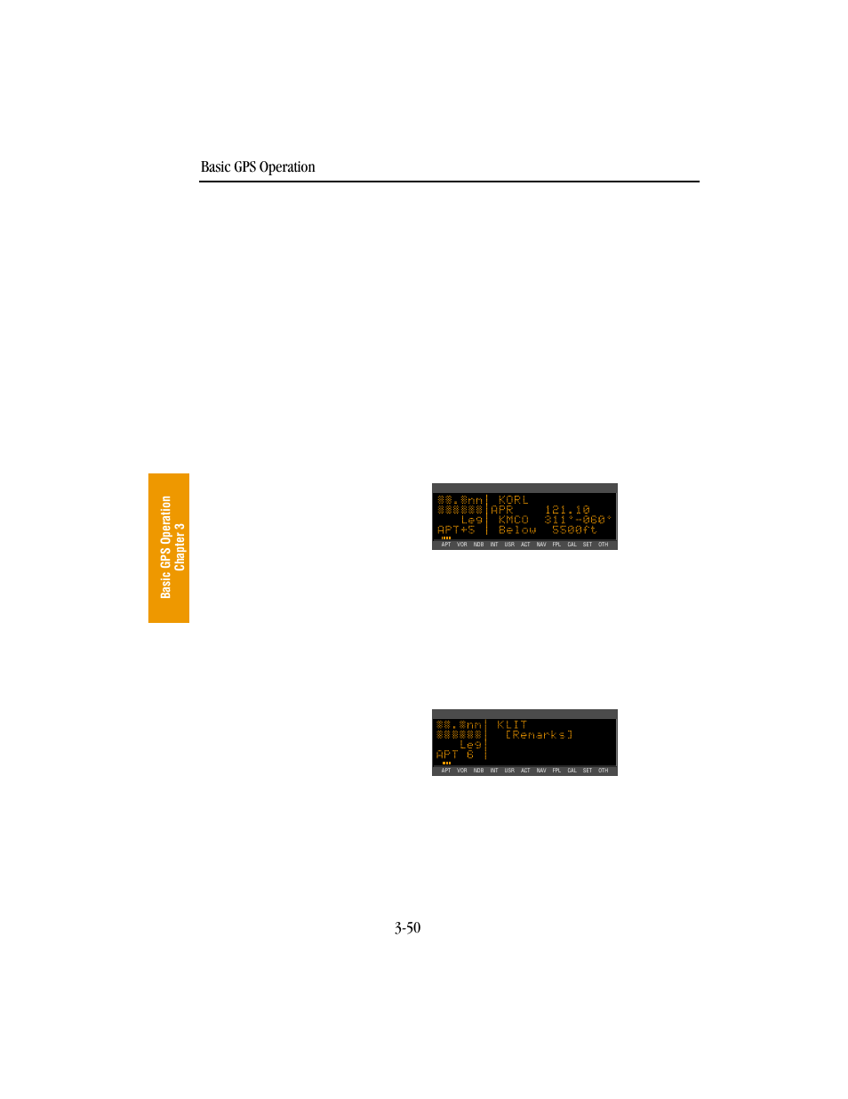 Basic gps operation 3-50 | BendixKing KLN 89B - Pilots Guide User Manual | Page 87 / 246