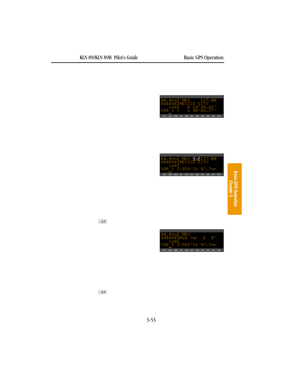 BendixKing KLN 89B - Pilots Guide User Manual | Page 90 / 246