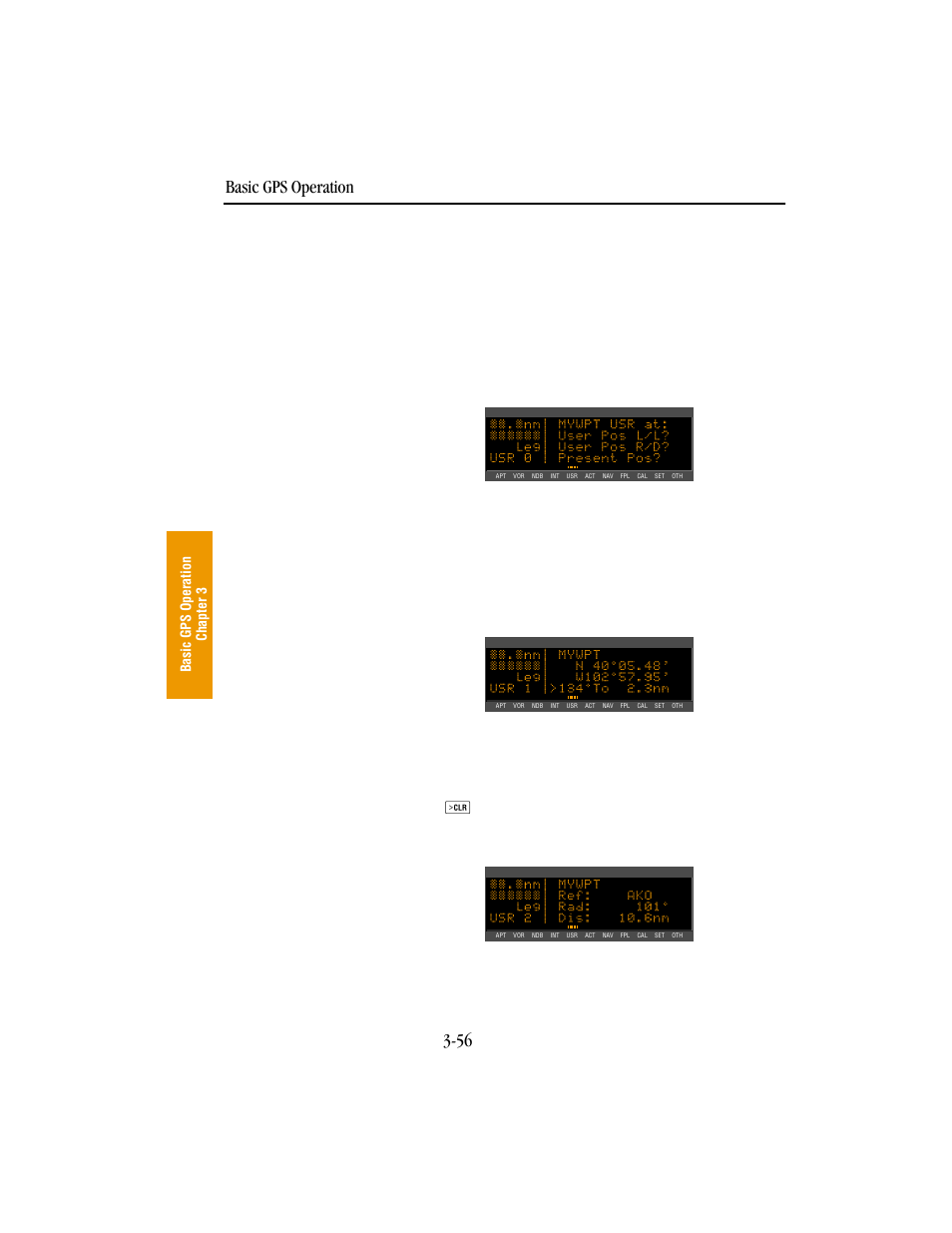 Basic gps operation 3-56 | BendixKing KLN 89B - Pilots Guide User Manual | Page 93 / 246