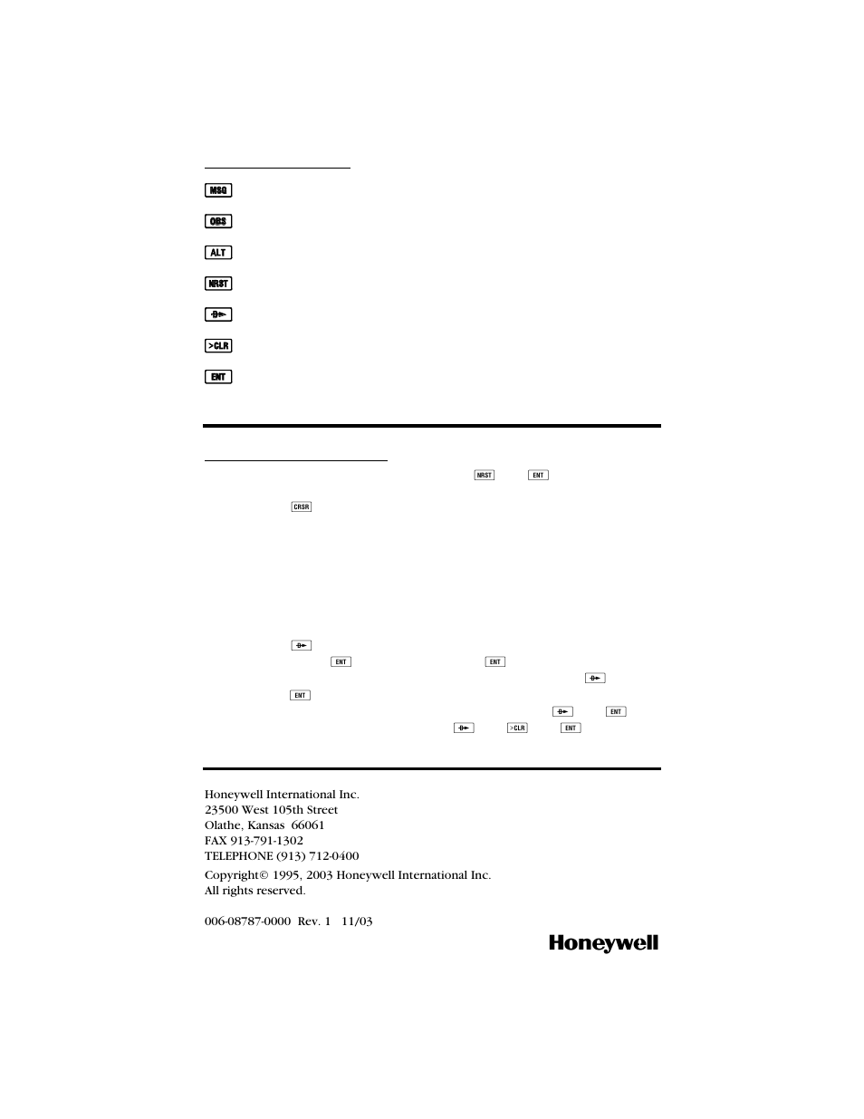 BendixKing KLN 89B - Quick Reference Guide User Manual | Page 6 / 6