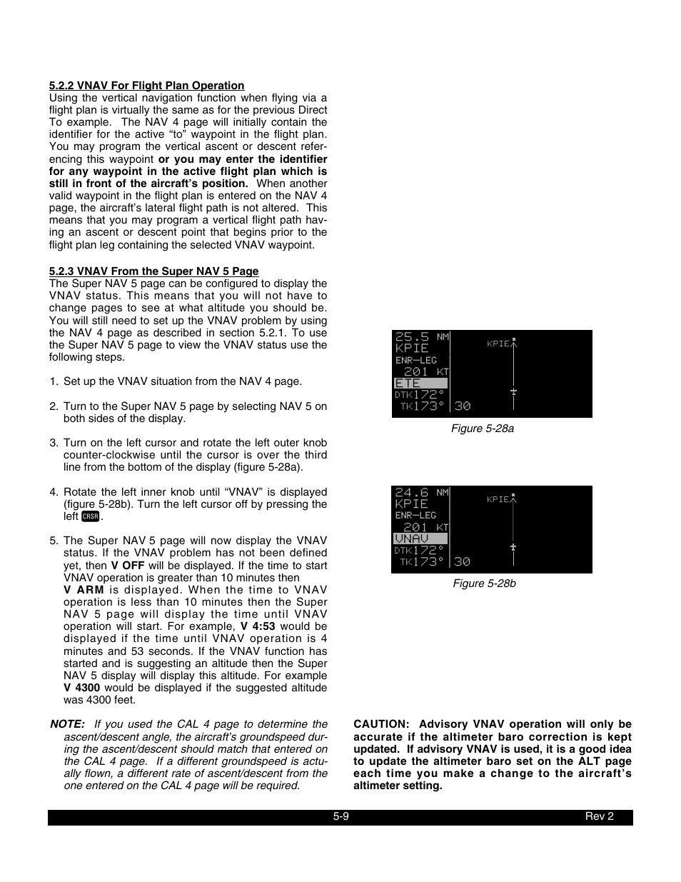 2 vnav for flight plan operation | BendixKing KLN 900 - Pilots Guide User Manual | Page 116 / 224