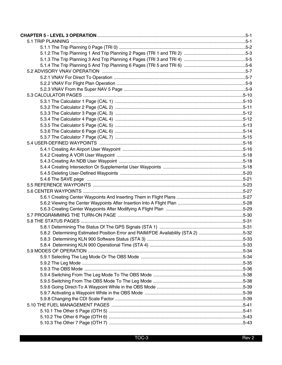 BendixKing KLN 900 - Pilots Guide User Manual | Page 12 / 224