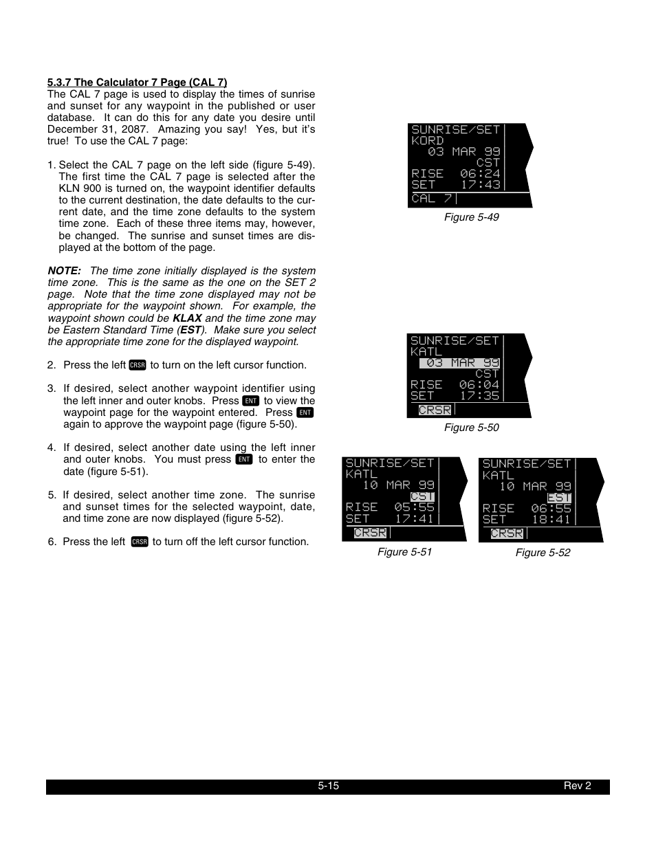 BendixKing KLN 900 - Pilots Guide User Manual | Page 122 / 224