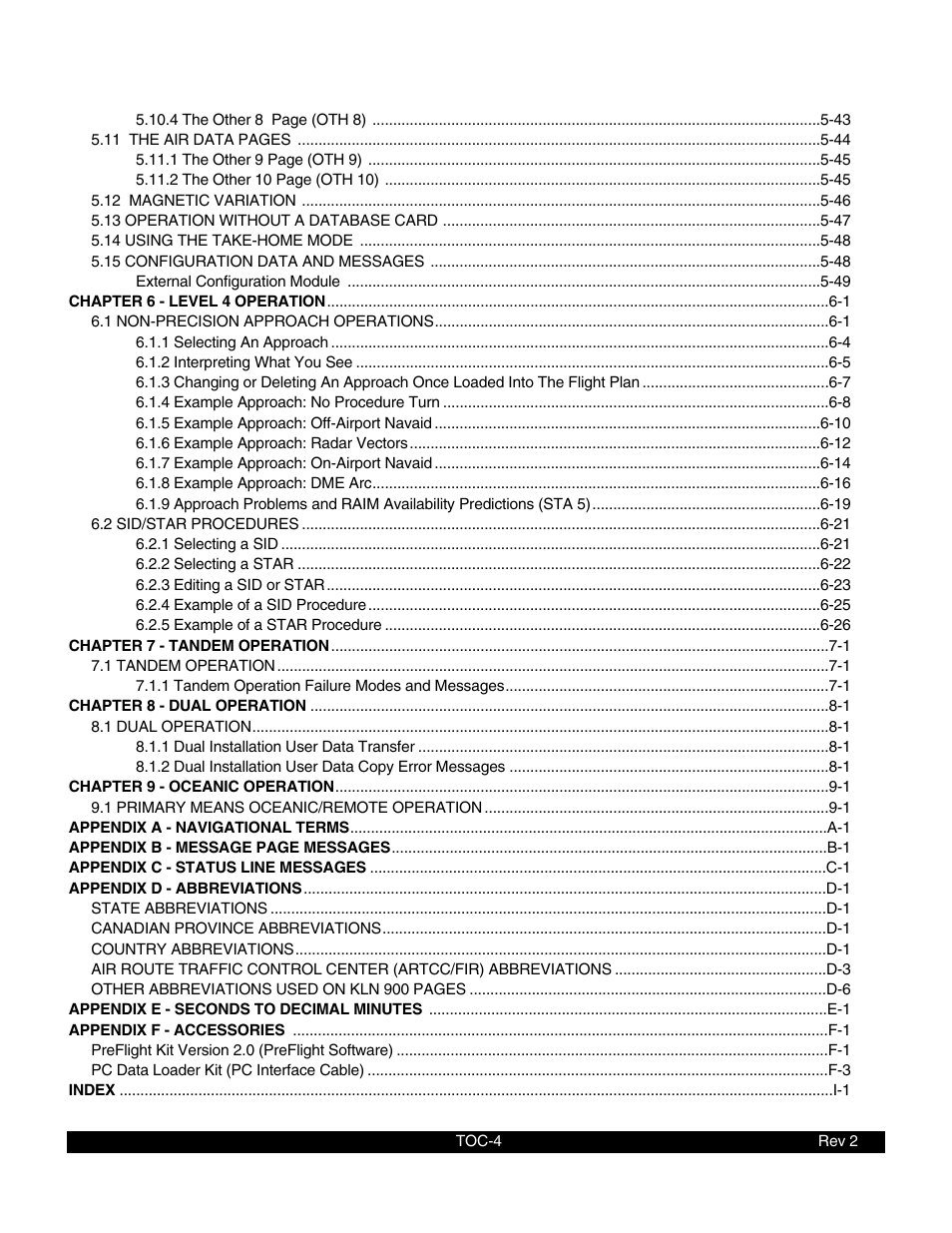 BendixKing KLN 900 - Pilots Guide User Manual | Page 13 / 224
