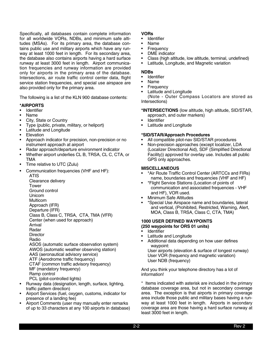 BendixKing KLN 900 - Pilots Guide User Manual | Page 17 / 224