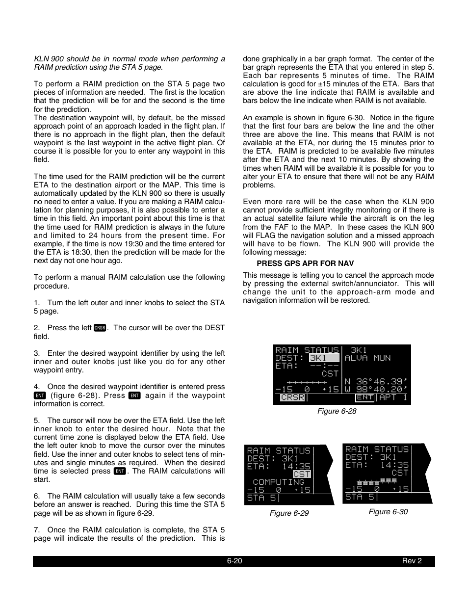 BendixKing KLN 900 - Pilots Guide User Manual | Page 177 / 224