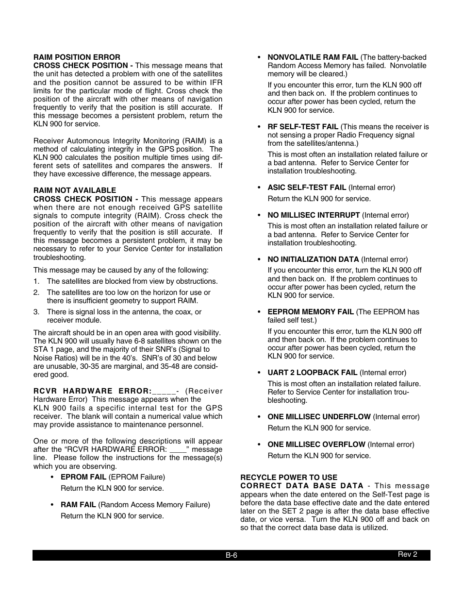 BendixKing KLN 900 - Pilots Guide User Manual | Page 199 / 224