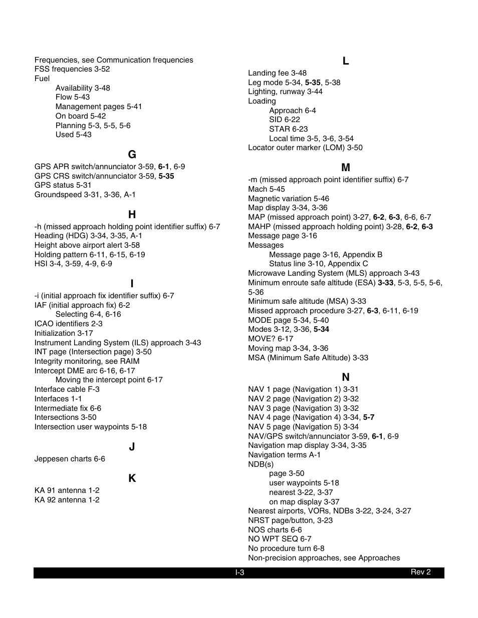 BendixKing KLN 900 - Pilots Guide User Manual | Page 220 / 224
