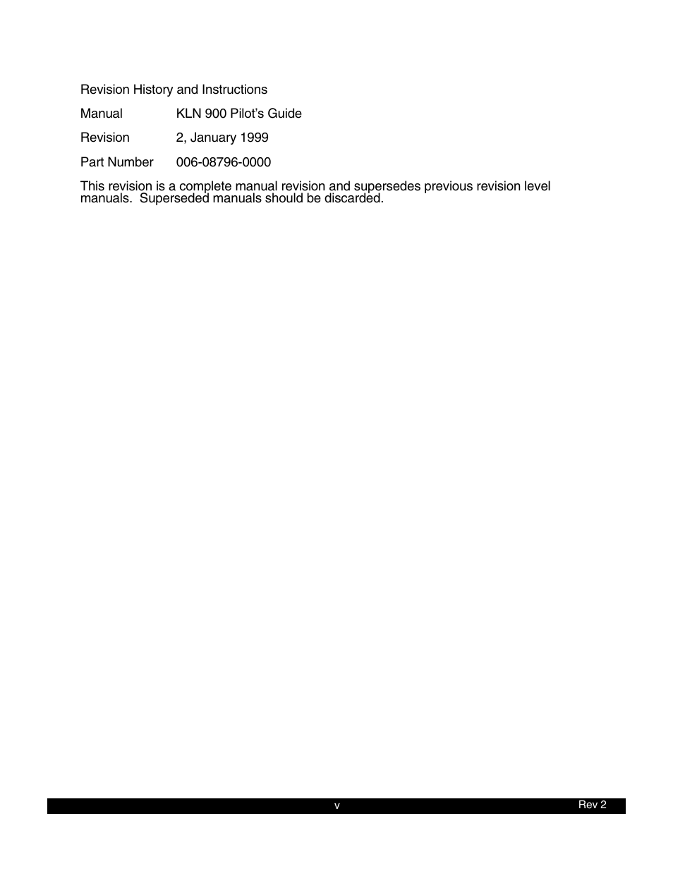 BendixKing KLN 900 - Pilots Guide User Manual | Page 6 / 224