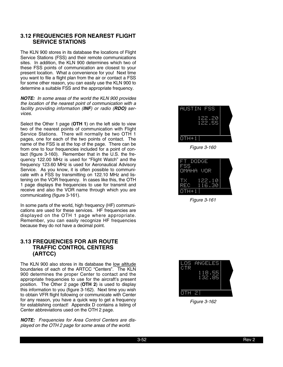 12 frequencies for nearest flight service stations | BendixKing KLN 900 - Pilots Guide User Manual | Page 79 / 224