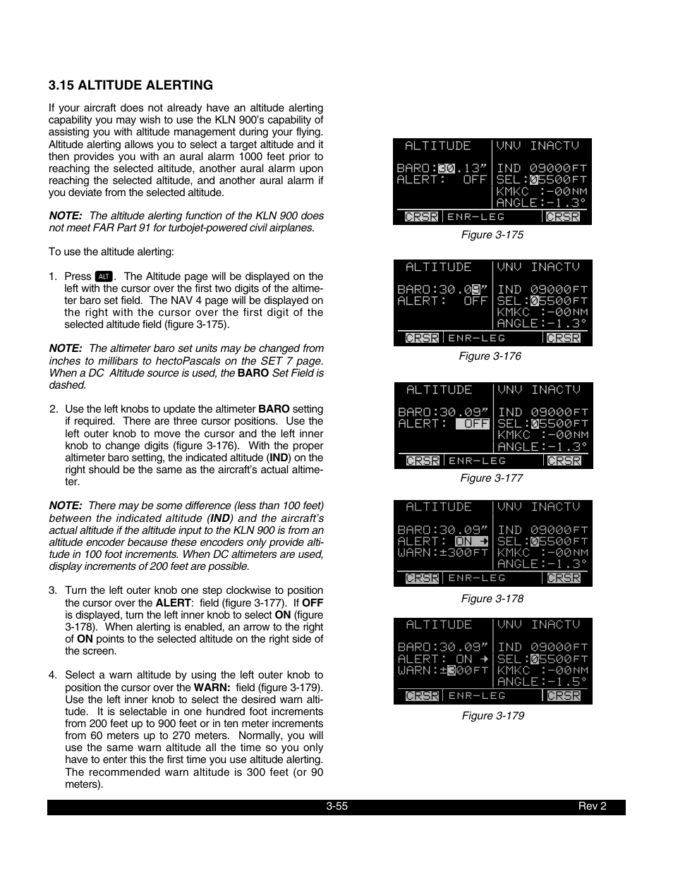 15 altitude alerting | BendixKing KLN 900 - Pilots Guide User Manual | Page 82 / 224