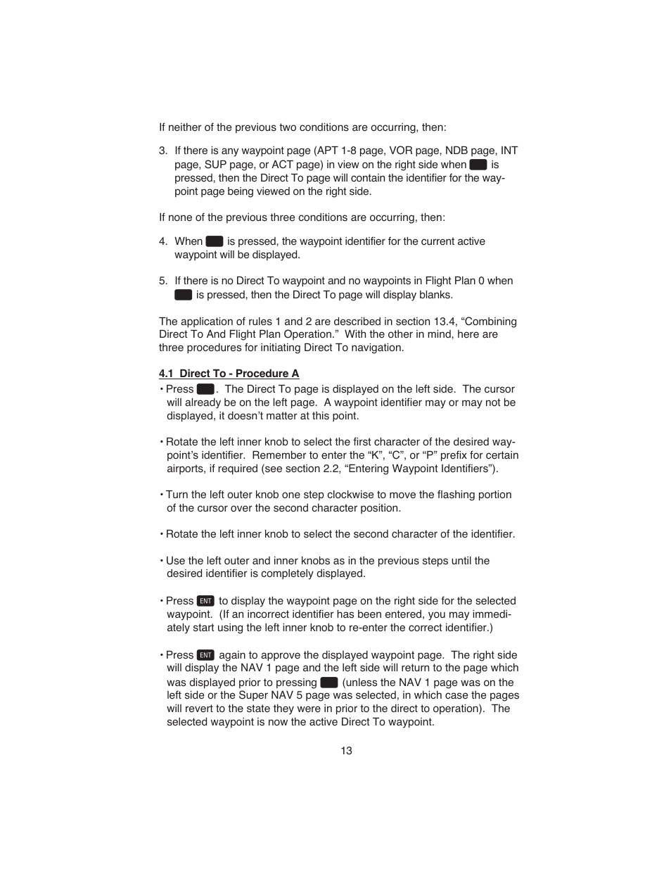 BendixKing KLN 900 - Abbreviated Guide User Manual | Page 17 / 57