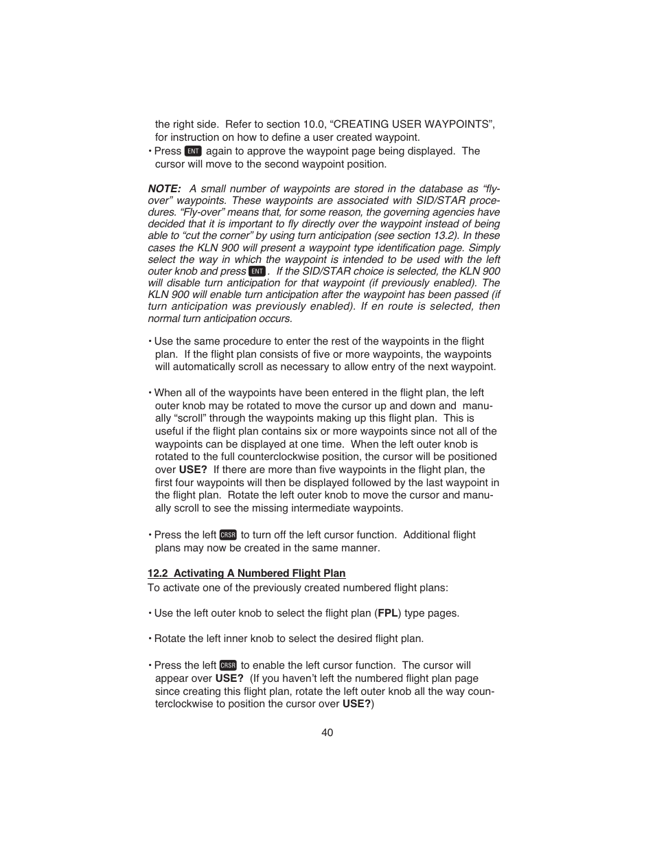 BendixKing KLN 900 - Abbreviated Guide User Manual | Page 44 / 57