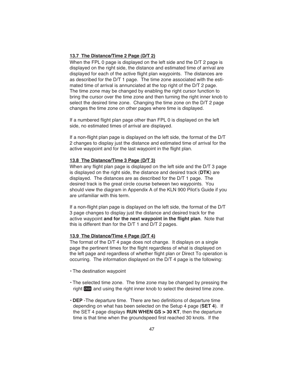 BendixKing KLN 900 - Abbreviated Guide User Manual | Page 51 / 57