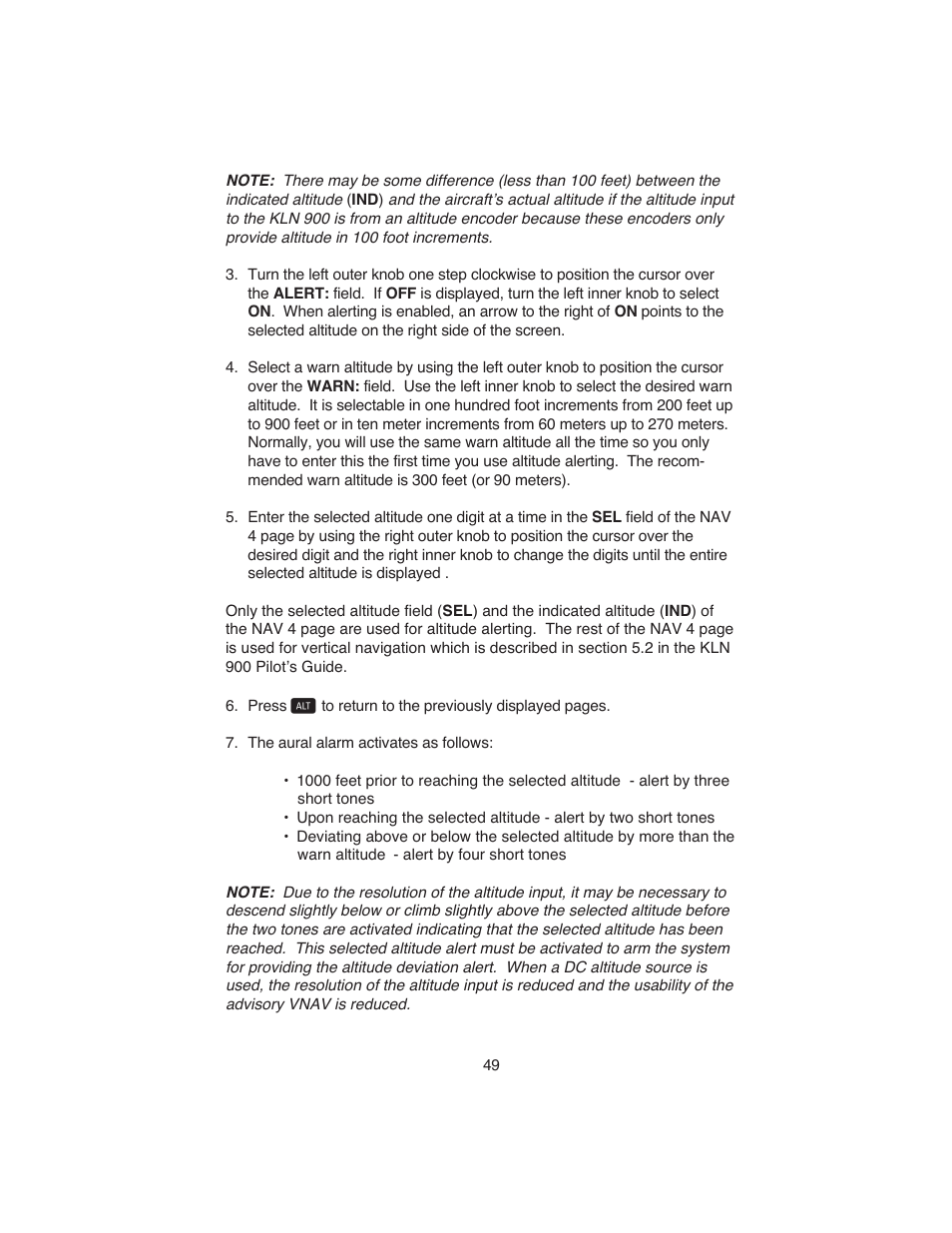 BendixKing KLN 900 - Abbreviated Guide User Manual | Page 53 / 57