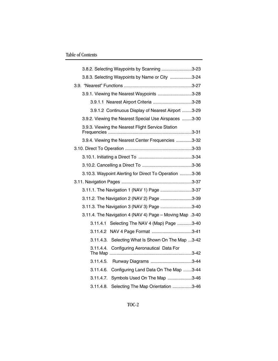 BendixKing KLN 94 - Pilots Guide User Manual | Page 10 / 284