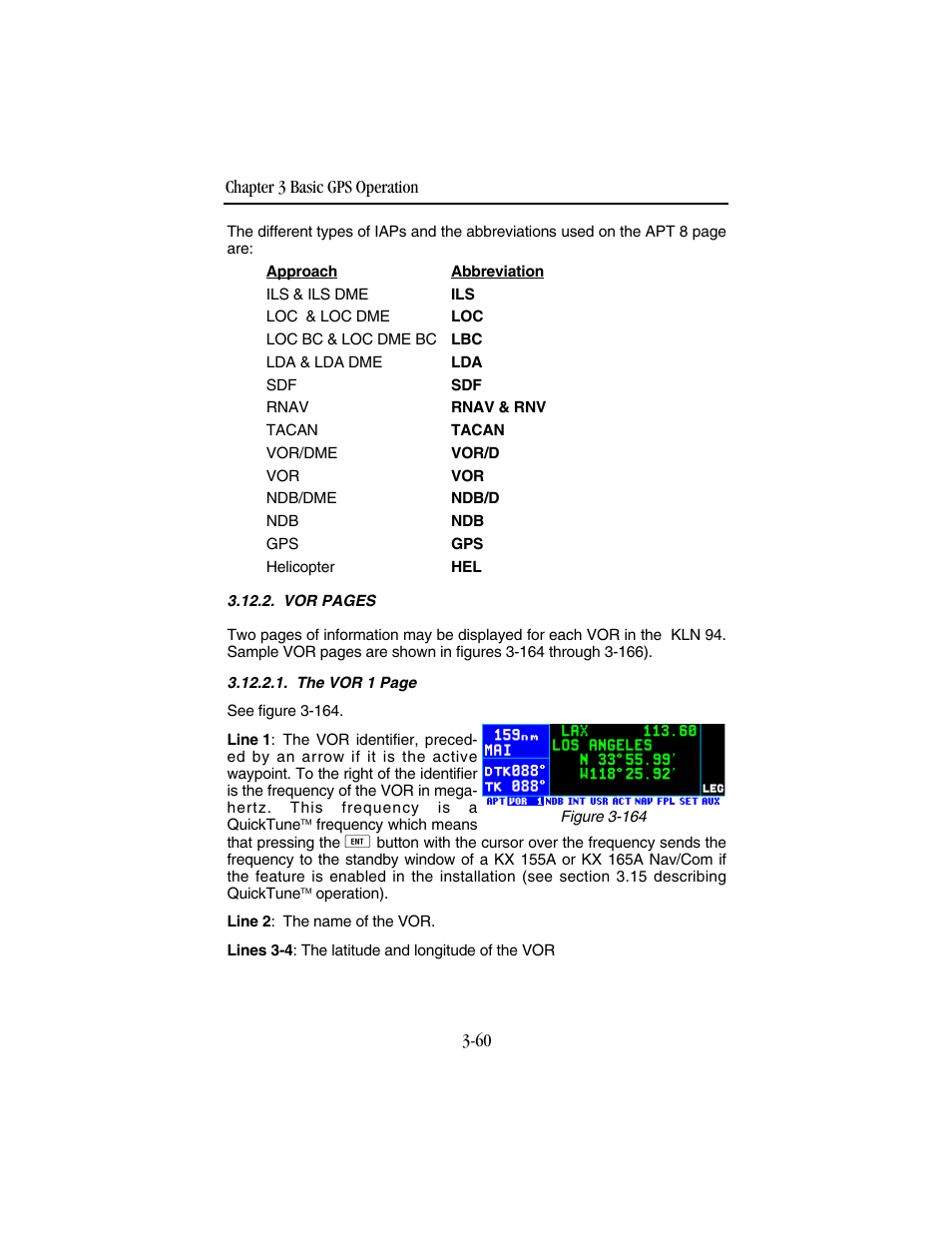 BendixKing KLN 94 - Pilots Guide User Manual | Page 102 / 284