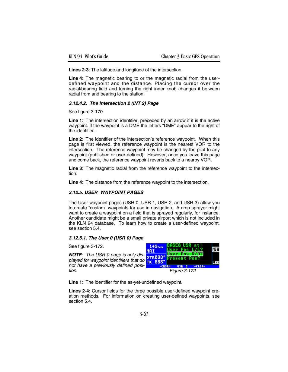 BendixKing KLN 94 - Pilots Guide User Manual | Page 105 / 284