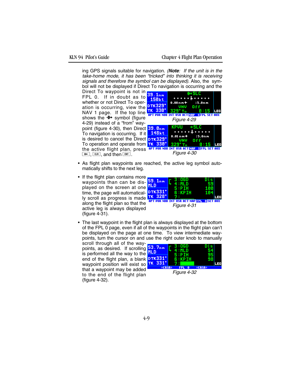 BendixKing KLN 94 - Pilots Guide User Manual | Page 127 / 284