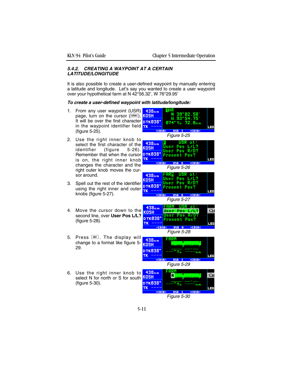 BendixKing KLN 94 - Pilots Guide User Manual | Page 145 / 284