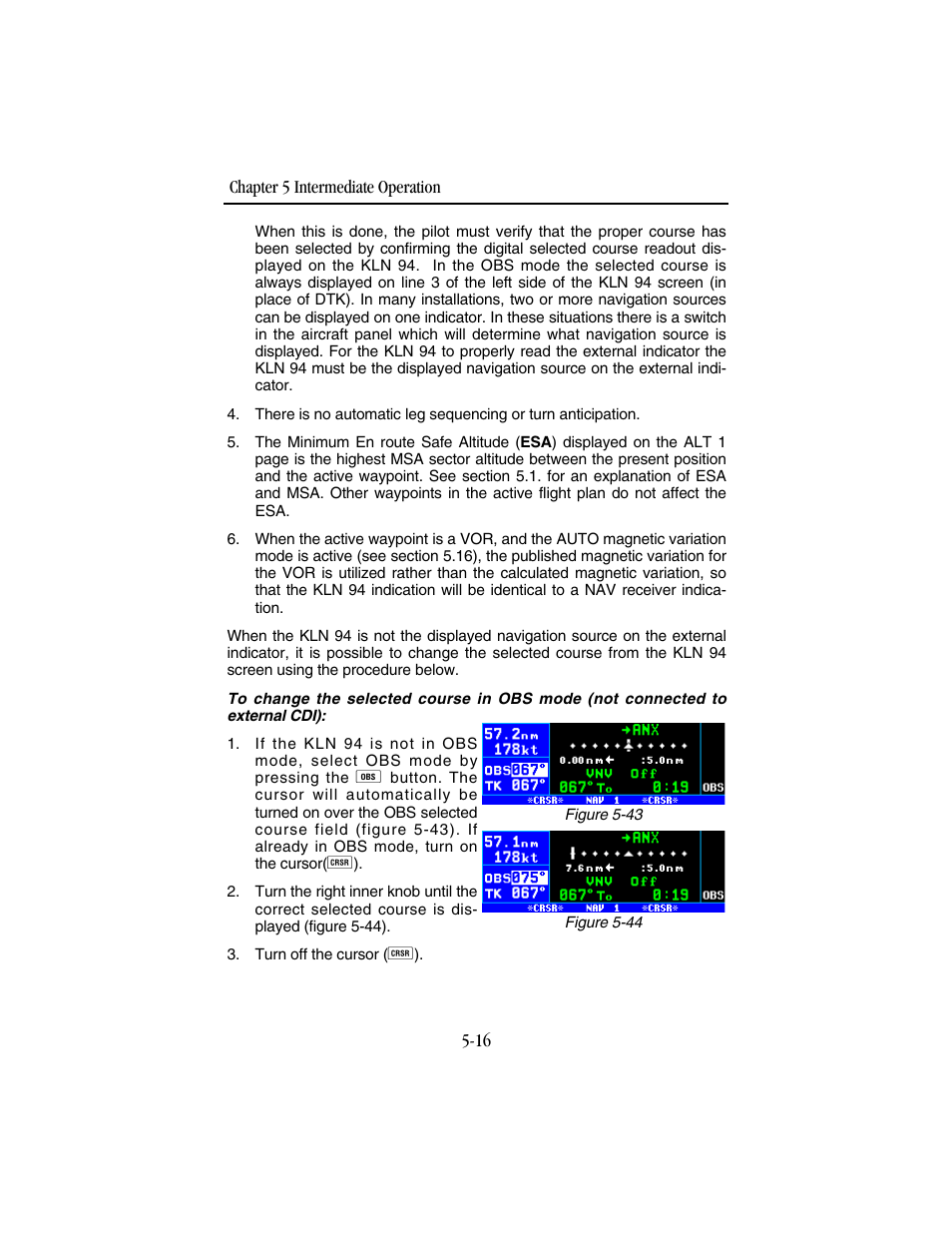 BendixKing KLN 94 - Pilots Guide User Manual | Page 150 / 284