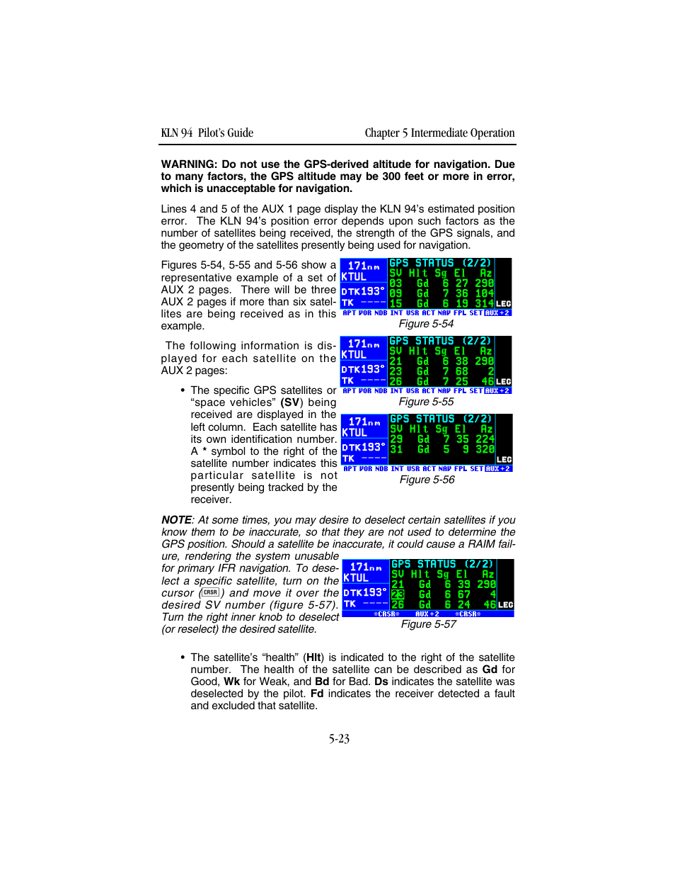 BendixKing KLN 94 - Pilots Guide User Manual | Page 157 / 284