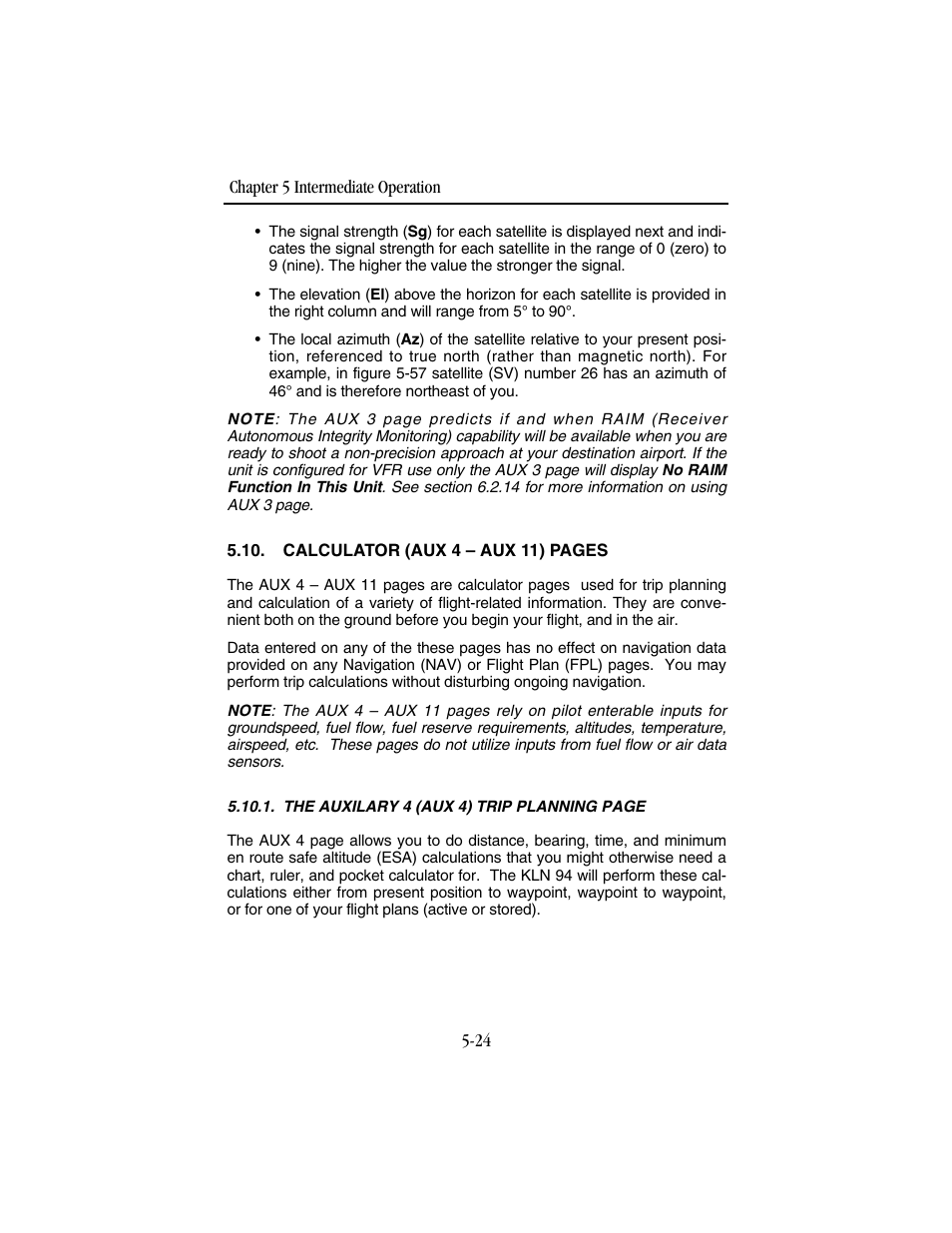 BendixKing KLN 94 - Pilots Guide User Manual | Page 158 / 284