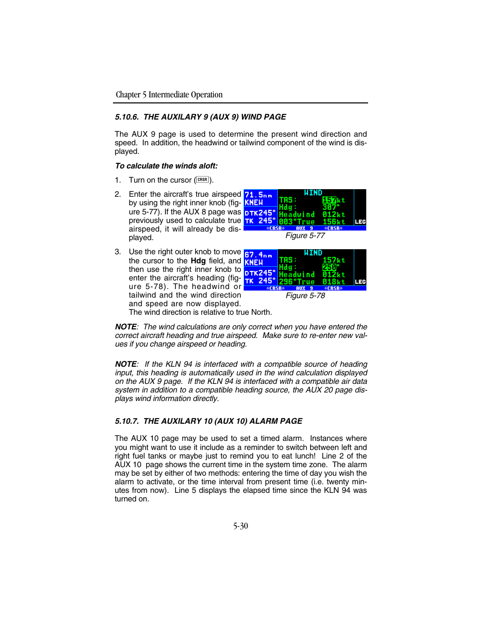 BendixKing KLN 94 - Pilots Guide User Manual | Page 164 / 284