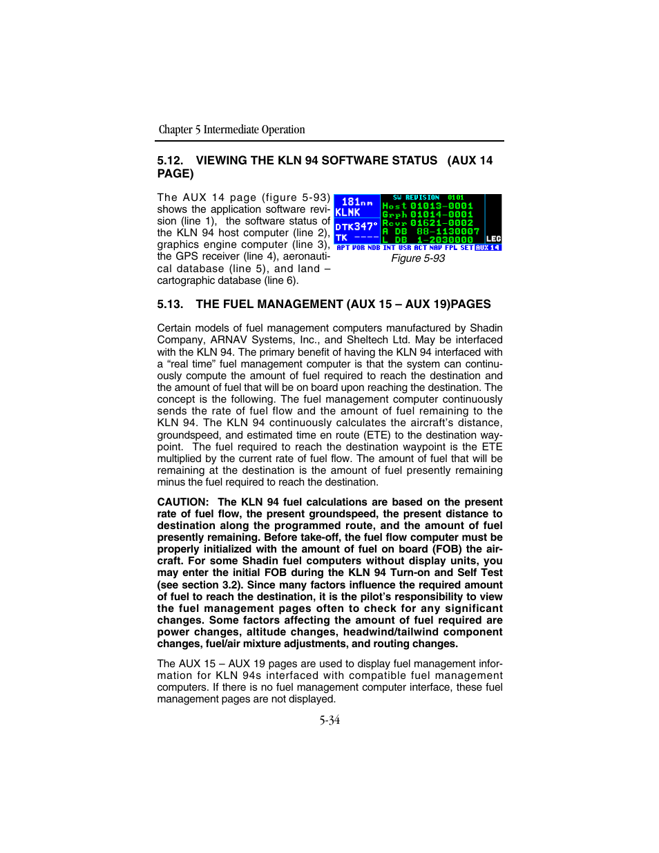 BendixKing KLN 94 - Pilots Guide User Manual | Page 168 / 284