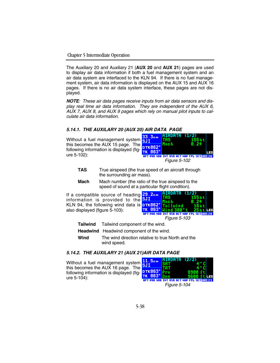 BendixKing KLN 94 - Pilots Guide User Manual | Page 172 / 284