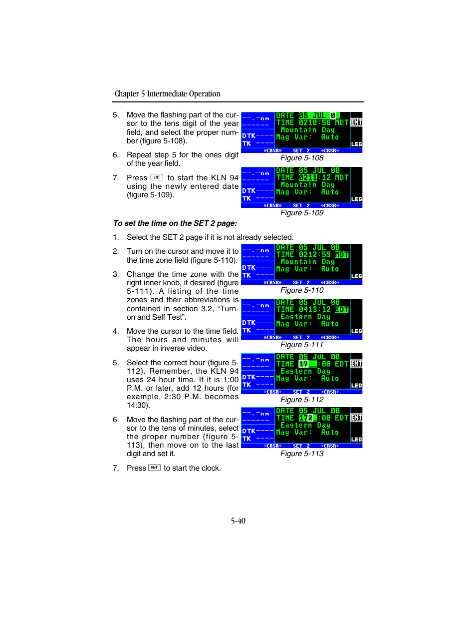 BendixKing KLN 94 - Pilots Guide User Manual | Page 174 / 284