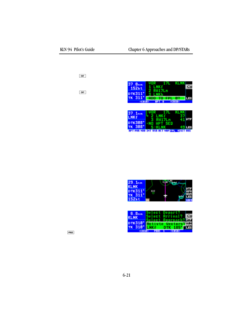 BendixKing KLN 94 - Pilots Guide User Manual | Page 197 / 284