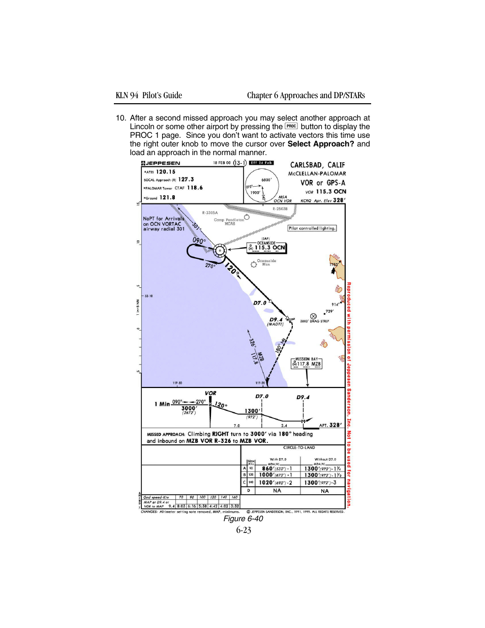 BendixKing KLN 94 - Pilots Guide User Manual | Page 199 / 284