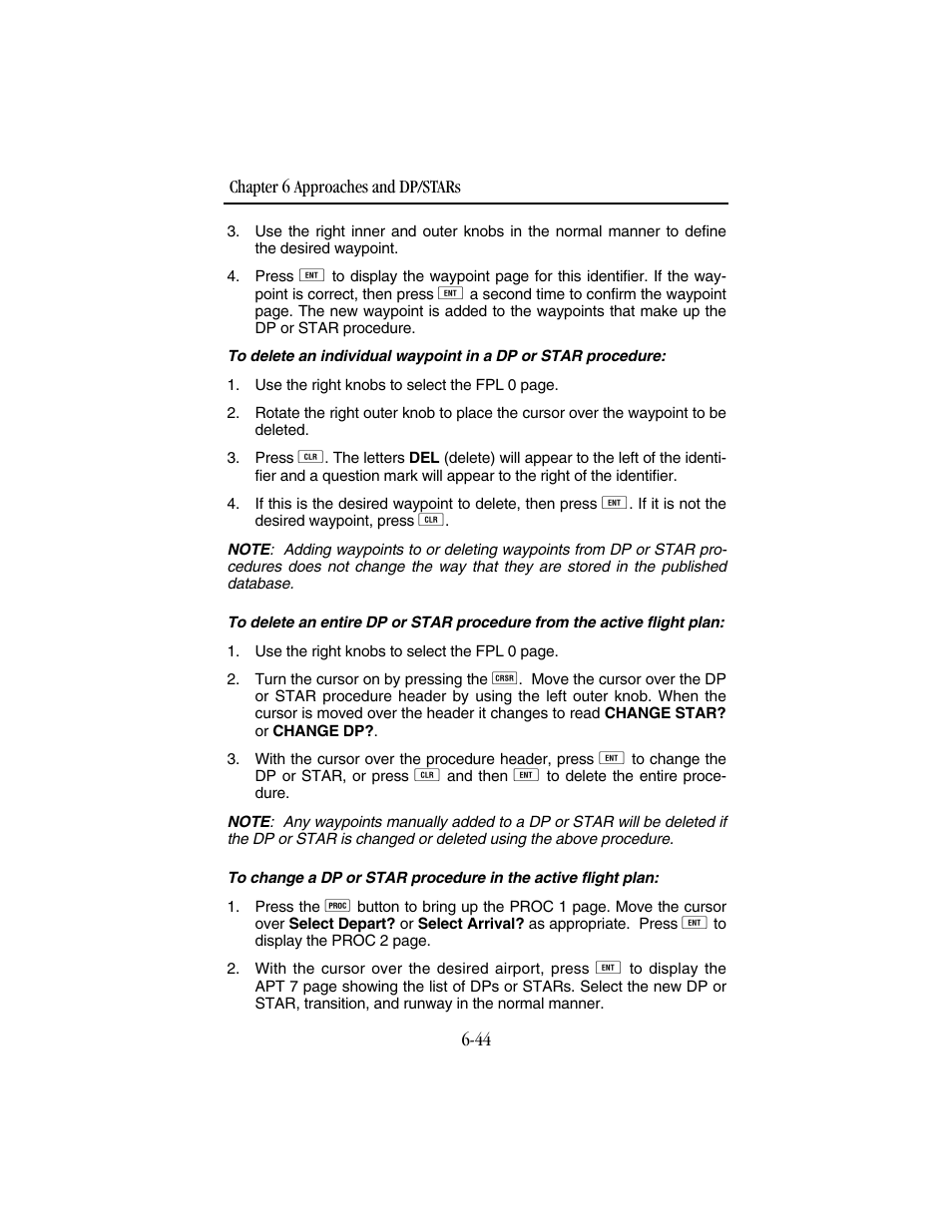 BendixKing KLN 94 - Pilots Guide User Manual | Page 220 / 284
