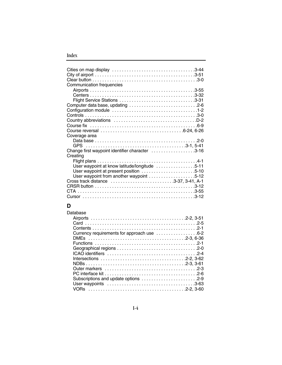 BendixKing KLN 94 - Pilots Guide User Manual | Page 272 / 284