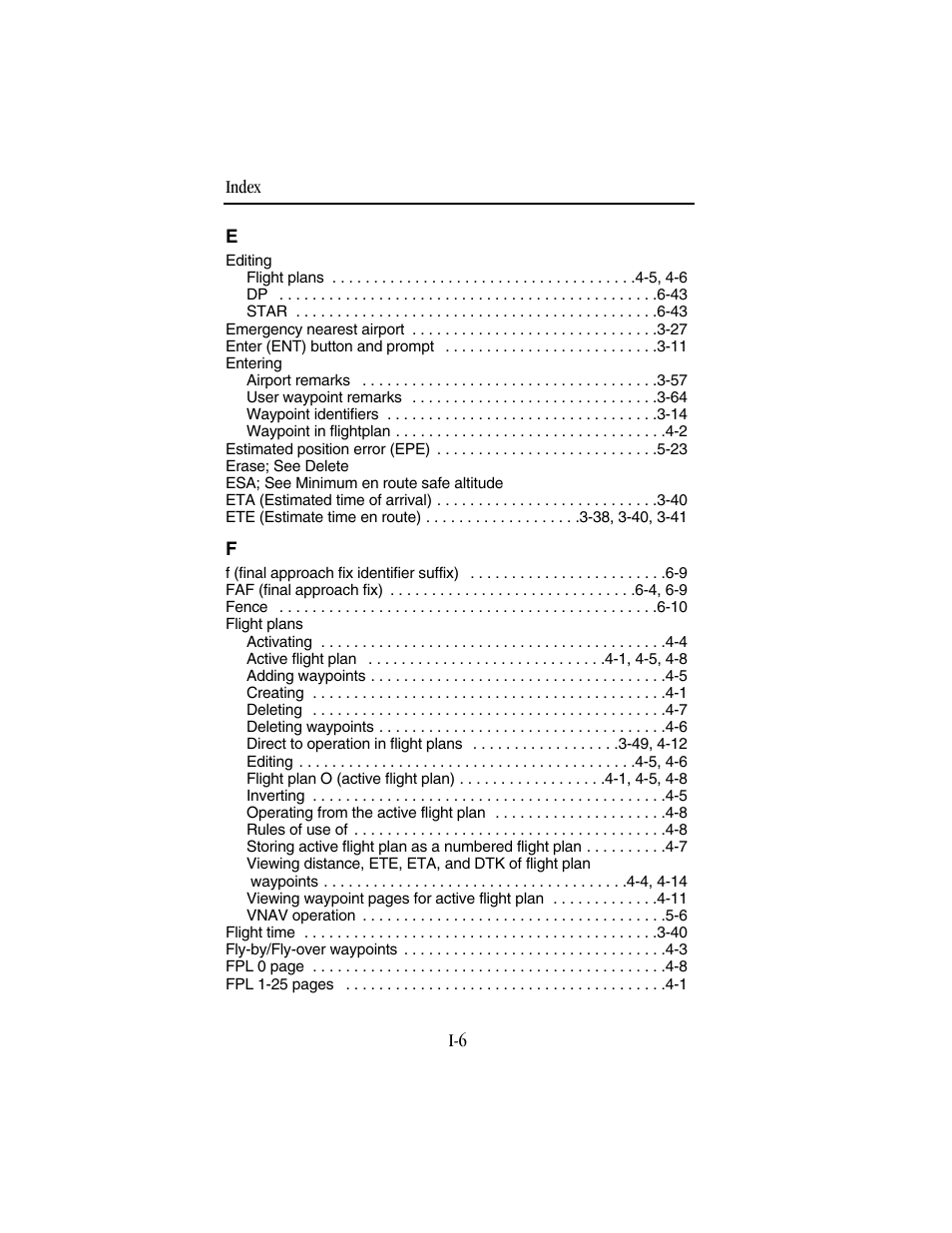 BendixKing KLN 94 - Pilots Guide User Manual | Page 274 / 284