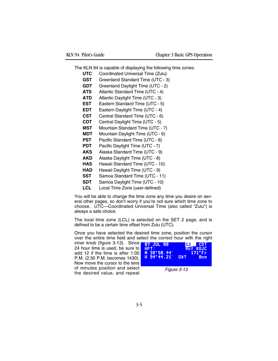 BendixKing KLN 94 - Pilots Guide User Manual | Page 47 / 284