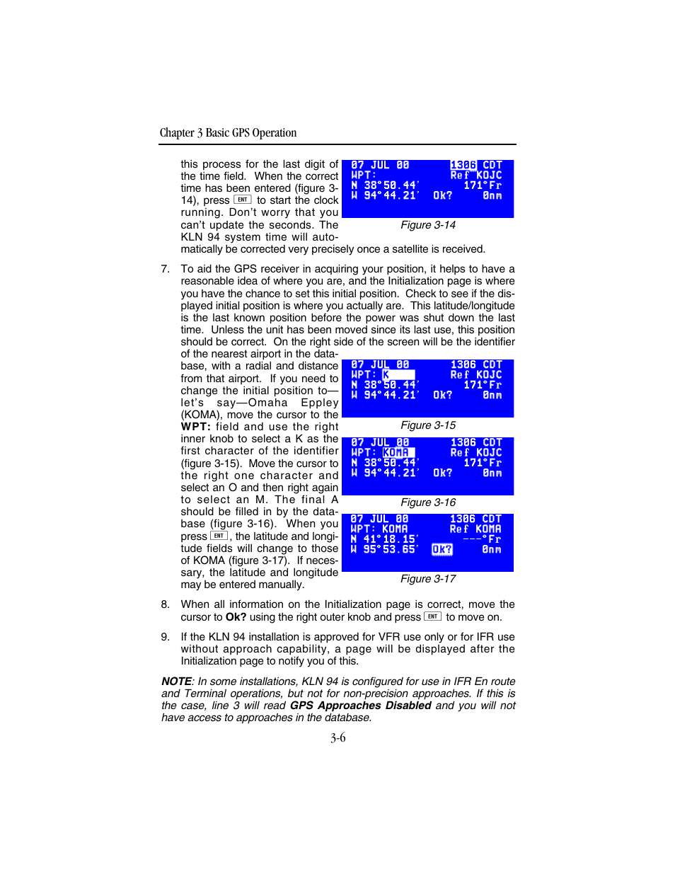 BendixKing KLN 94 - Pilots Guide User Manual | Page 48 / 284