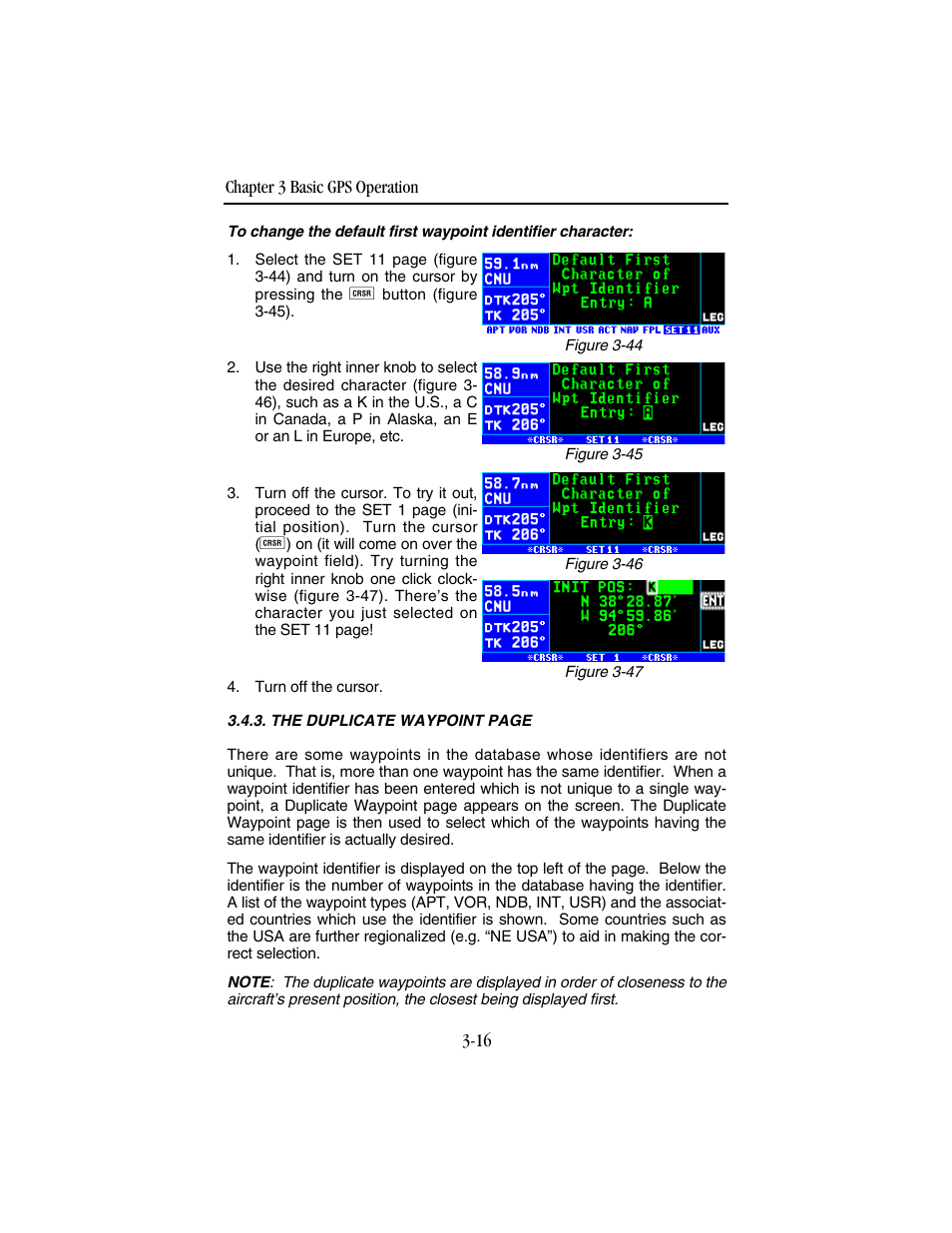BendixKing KLN 94 - Pilots Guide User Manual | Page 58 / 284