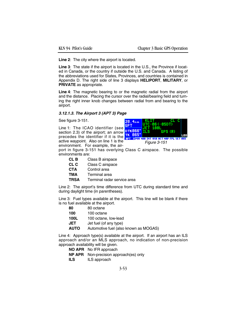 BendixKing KLN 94 - Pilots Guide User Manual | Page 95 / 284