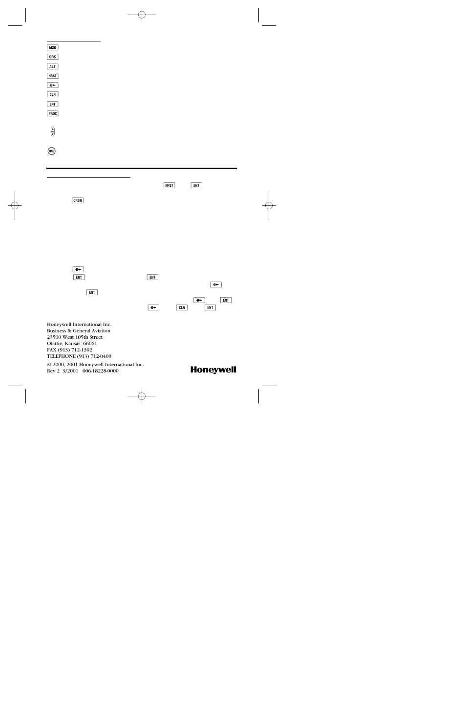 BendixKing KLN 94 - Quick Reference Guide User Manual | Page 8 / 8